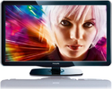 Philips LED TV 52PFL5605H 52" Full HD High gloss black deco front,black cabinet
